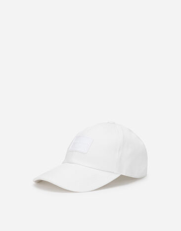 Dolce & Gabbana Baseball cap with branded tag Print GH764AFS6N5