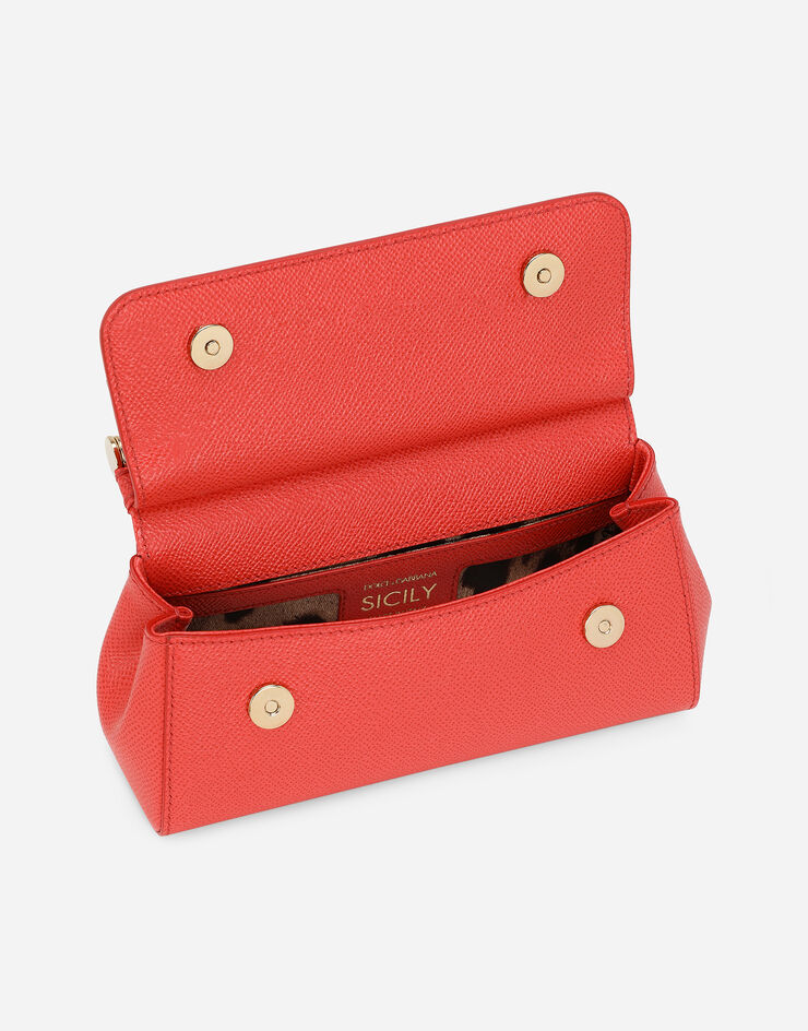 Dolce & Gabbana Henkeltasche Sicily klein Orange BB7116A1001