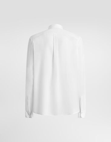 Dolce & Gabbana Gold crêpe de chine shirt White G5NP9TGK522