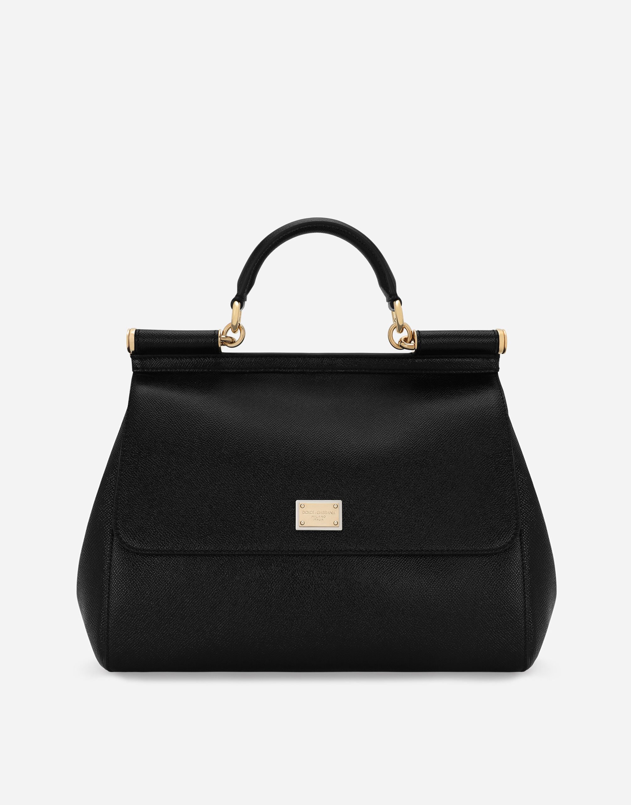 Dolce & Gabbana Henkeltasche Sicily groß Black BB7606AU648