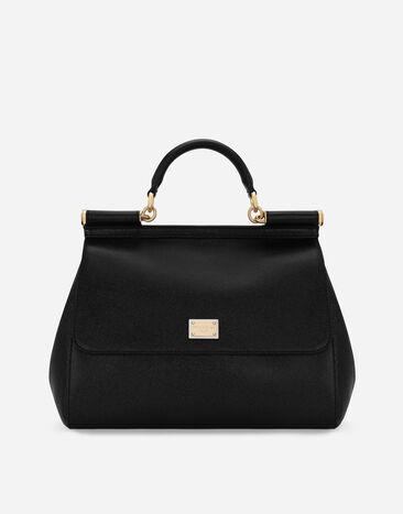Dolce & Gabbana حقيبة يد سيسيلي كبيرة أصفر BB6003AW050