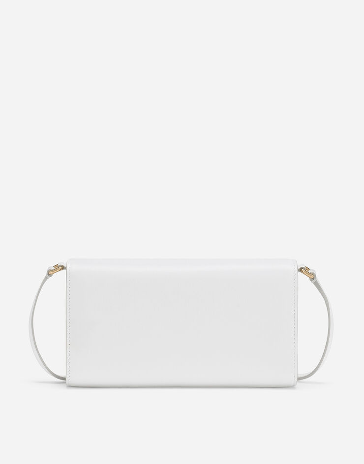 Dolce & Gabbana Clutch 3.5 en piel de becerro Blanco BB7082AW576