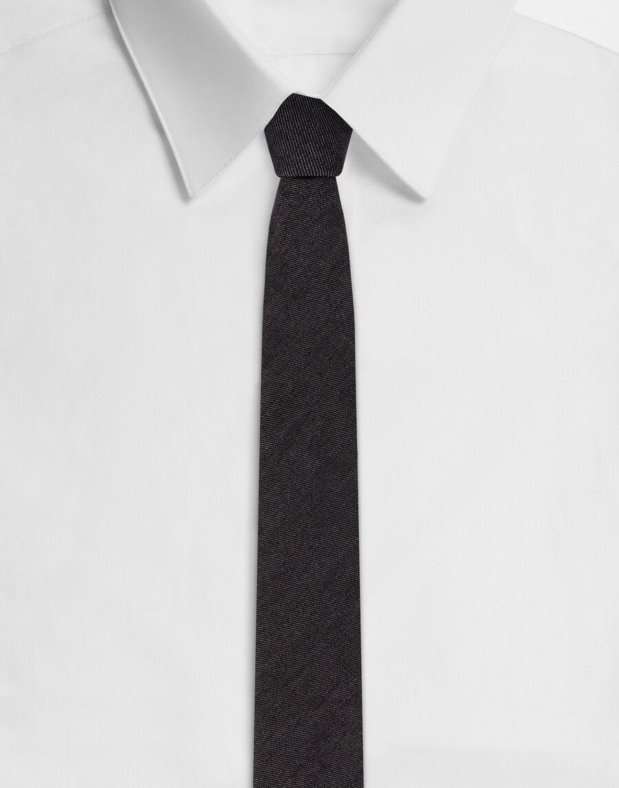 Denim tie
