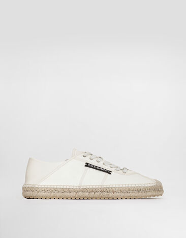 Dolce & Gabbana Espadrilles in split lambskin White A10914A0762