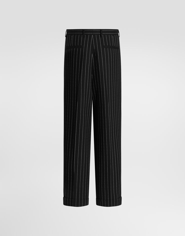 Dolce & Gabbana Pinstripe virgin wool trousers Dolce & Gabbana Pinstripe virgin wool trousers Multicolor GP168TGK570