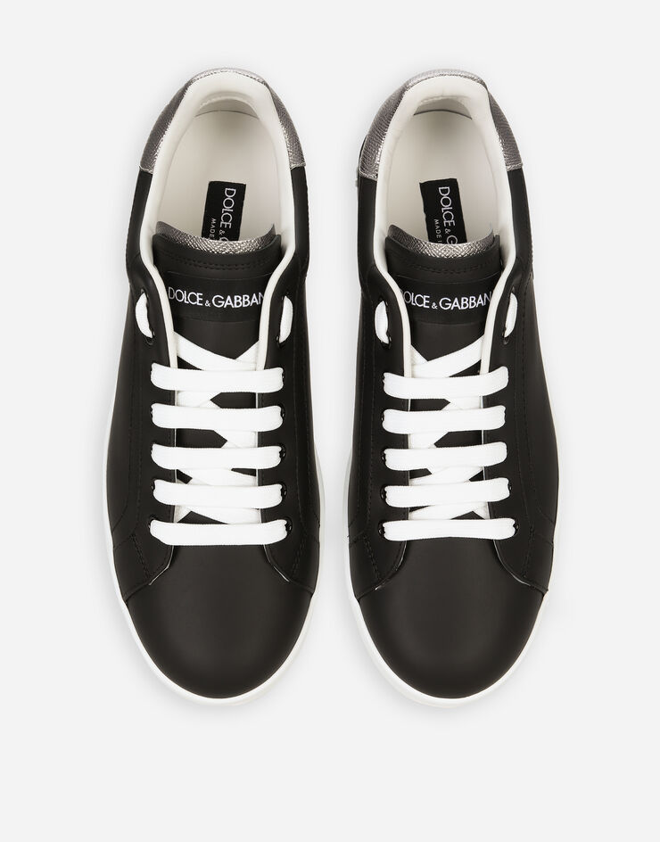 Dolce & Gabbana Calfskin nappa Portofino sneakers 블랙 CS2216AH527