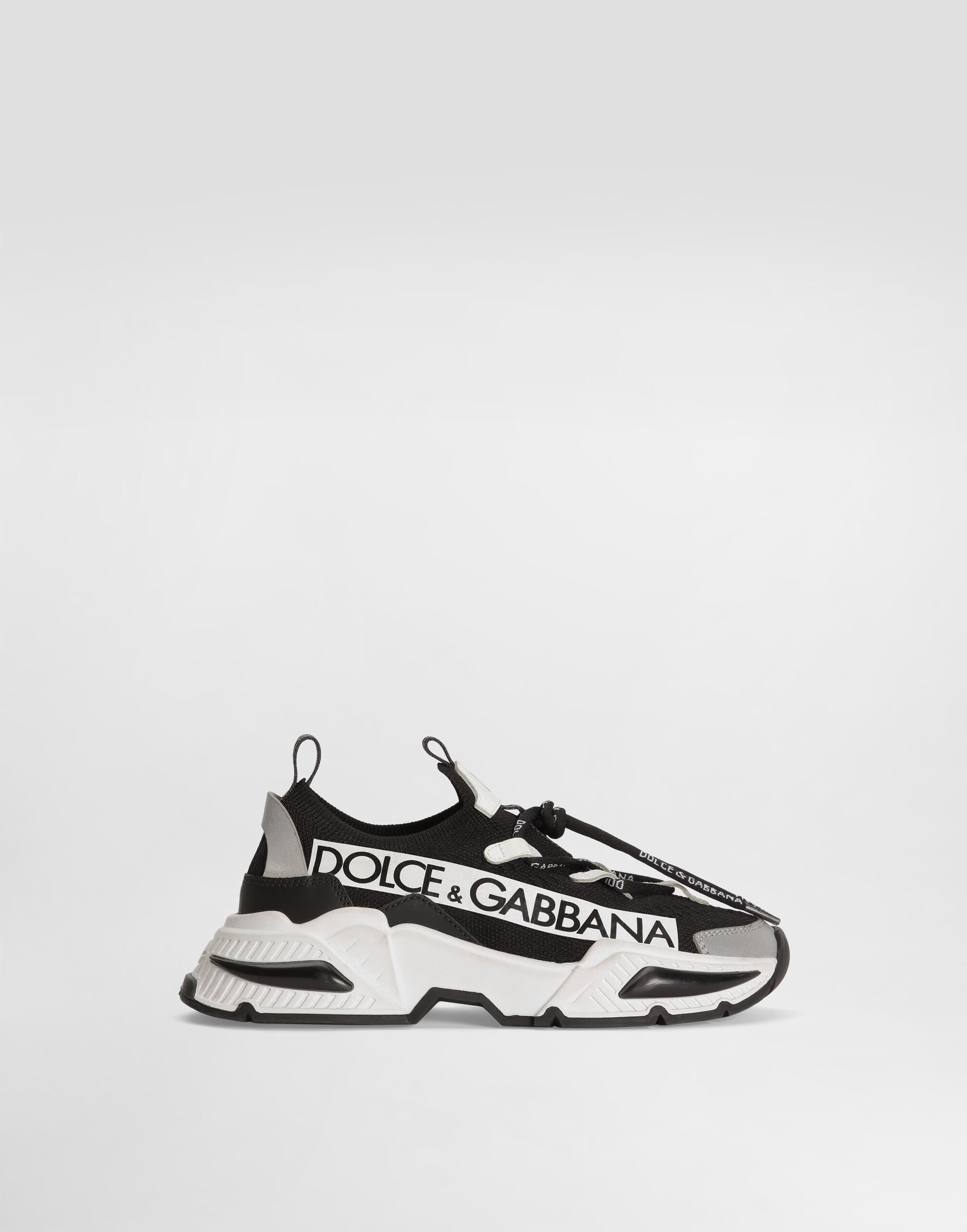 Knit Airmaster sneakers with Dolce&Gabbana logo in Multicolor for