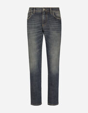 Dolce & Gabbana Light blue wash skinny stretch jeans White GVC4HTFUFMJ