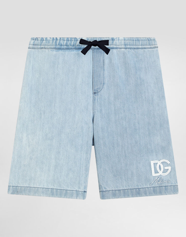 Dolce & Gabbana Denim bermuda shorts Multicolor L43Q59LDD31