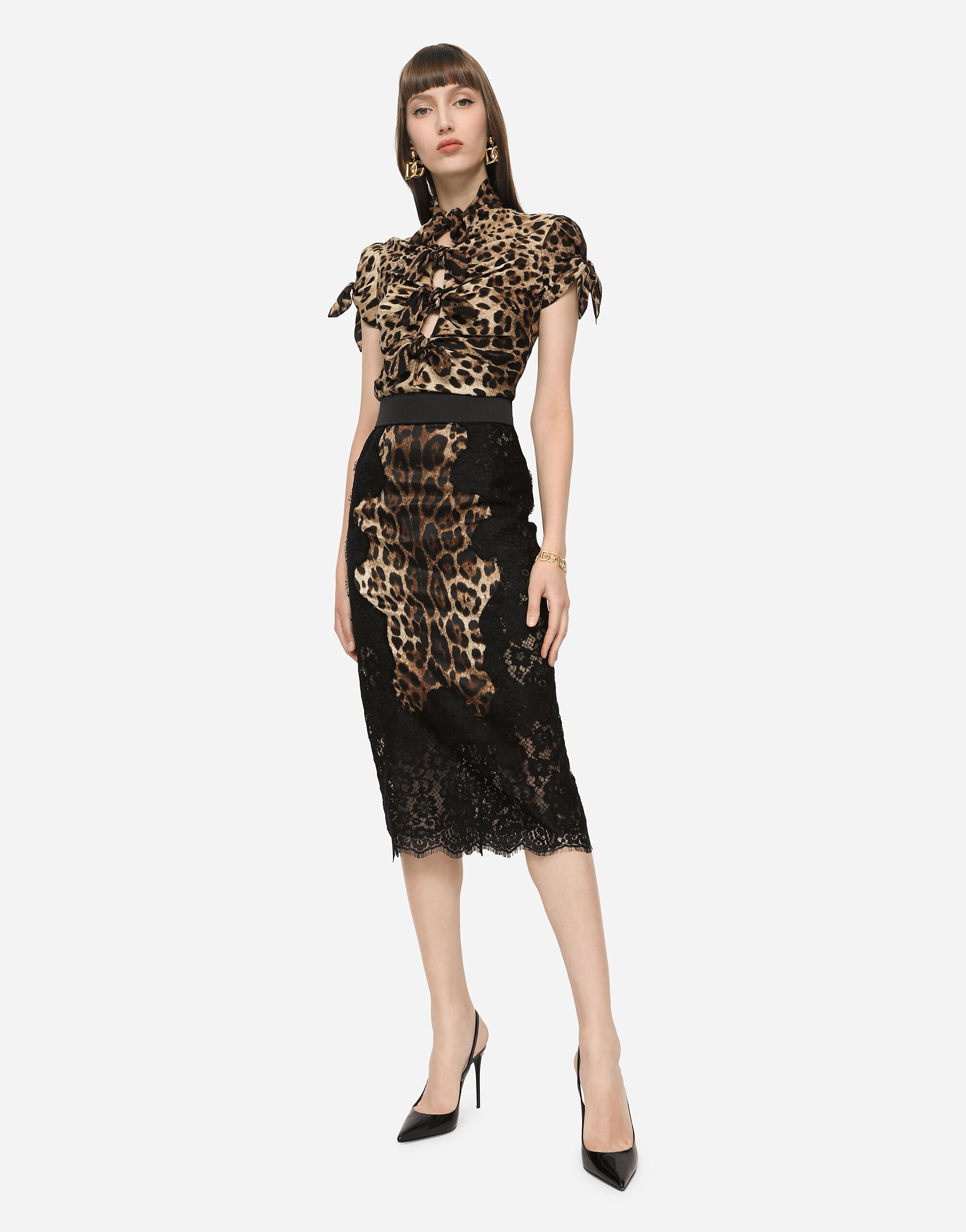Dolce gabbana store leopard top