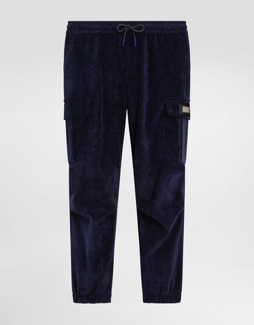 Dolce & Gabbana Corduroy trousers Blue L44P99FUEFO