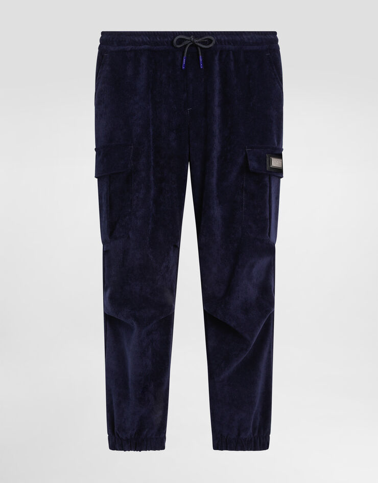 Dolce & Gabbana Corduroy trousers Blue L44P99FUEFO