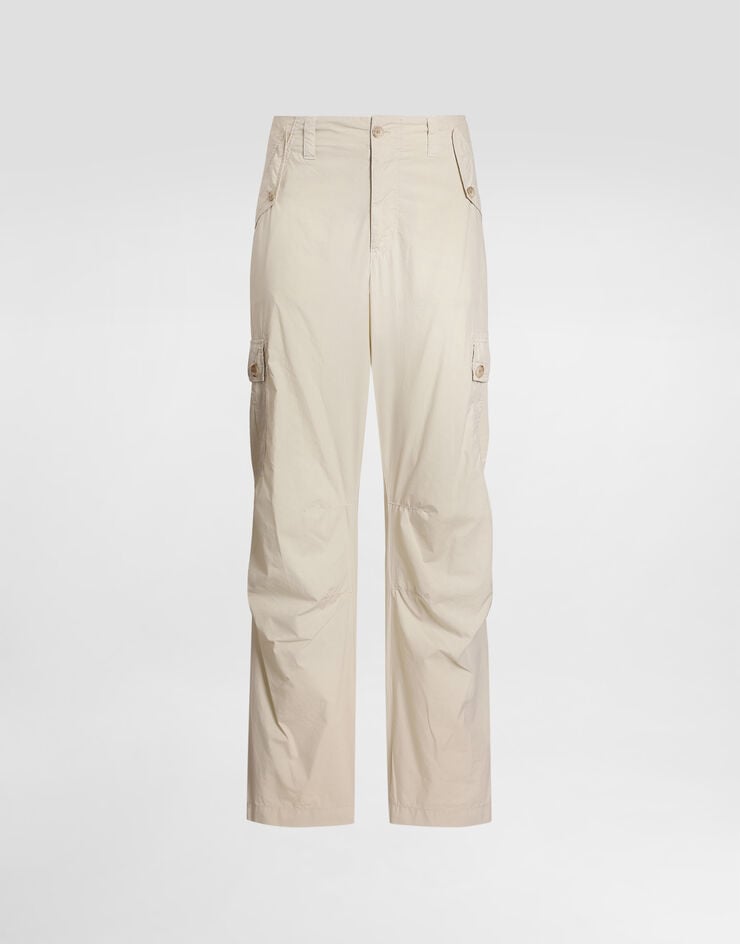 Dolce & Gabbana Poplin trousers Beige GV3OHTG8OW7