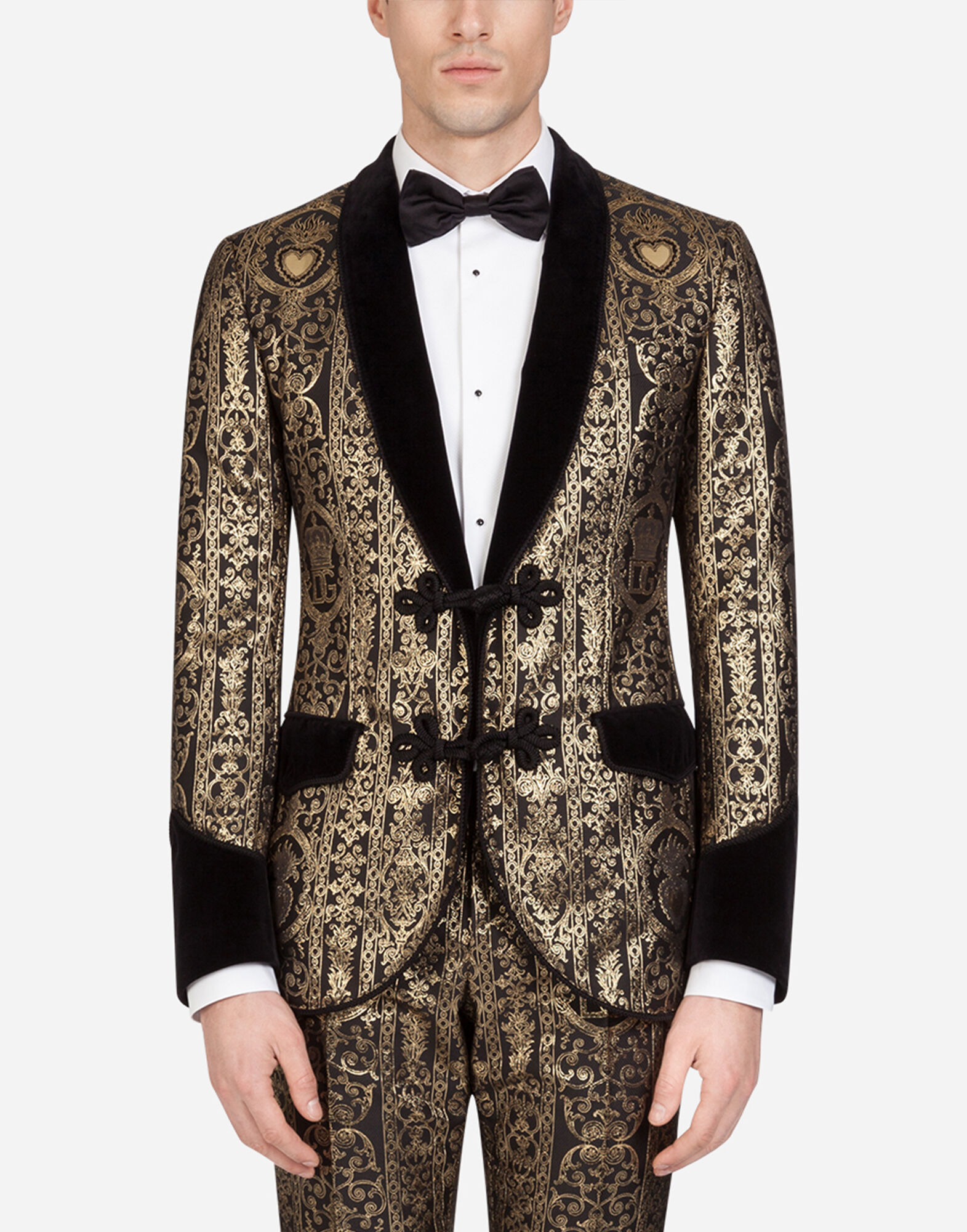 Tuxedo smoking jacket
