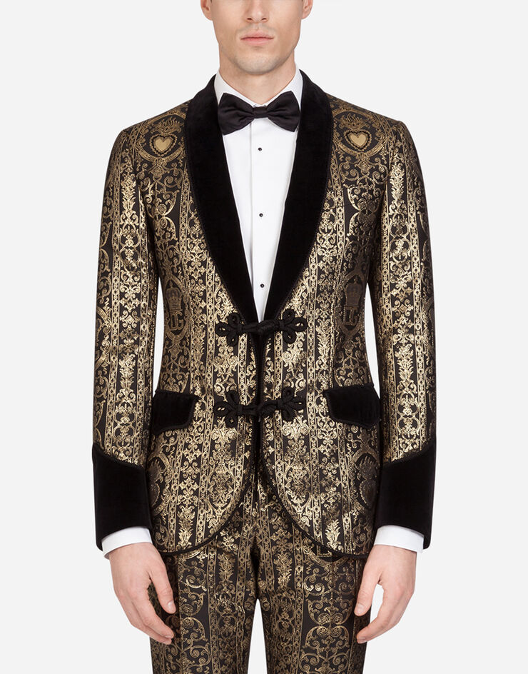 Dolce & Gabbana Tuxedo smoking jacket MULTICOLOR G2MA8THJMFK