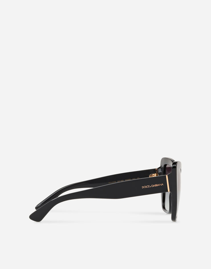 Dolce & Gabbana Half-print sunglasses Black VG4348VP18G