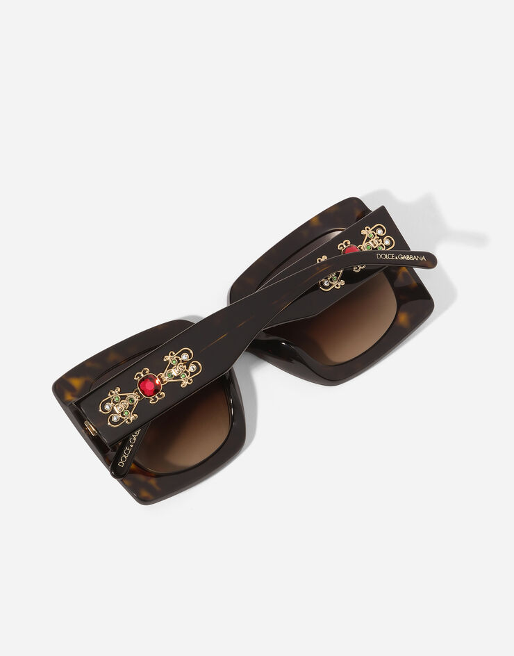 Dolce & Gabbana DG Filigrana Sunglasses Havana VG4525VP213