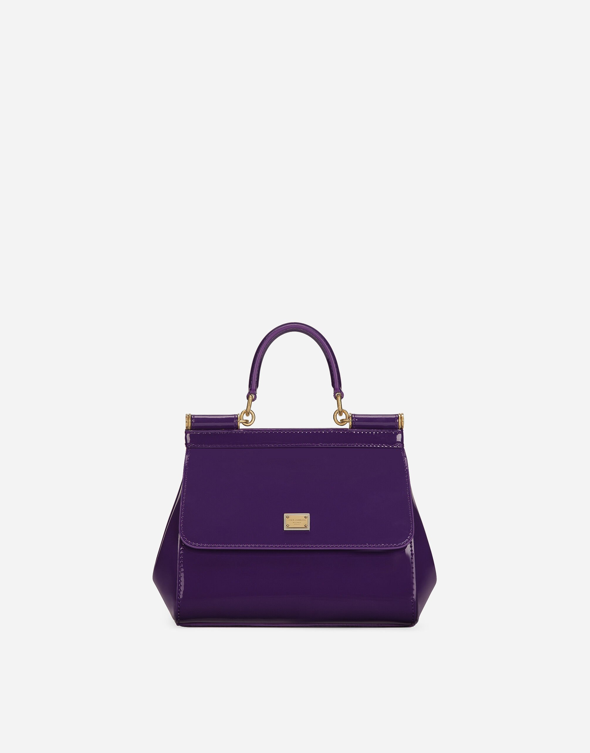Dolce & Gabbana حقيبة يد سيسيلي متوسطة أسود BB7606AU648