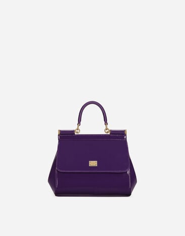 Dolce & Gabbana حقيبة يد سيسيلي متوسطة أسود BB7606AU648