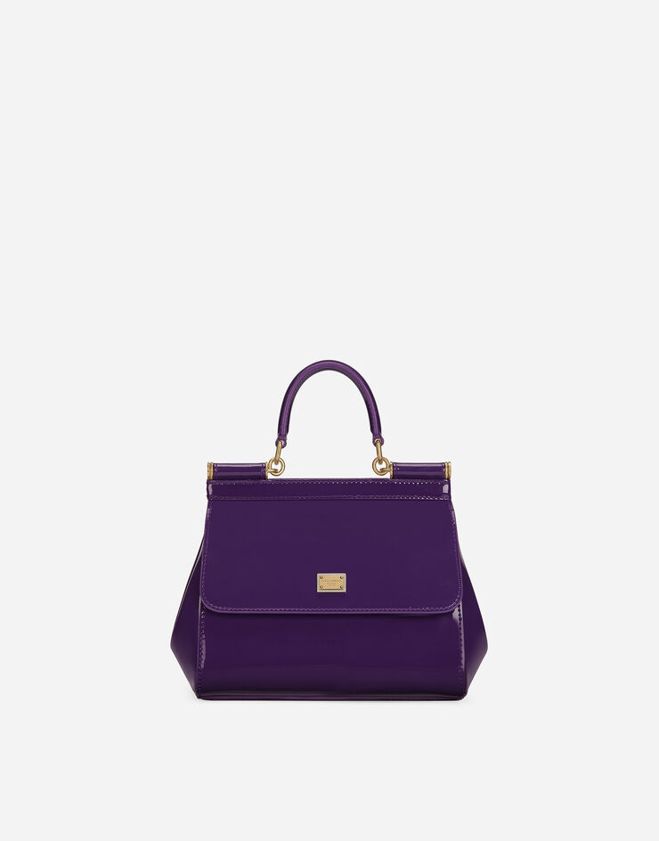 Dolce & Gabbana حقيبة يد سيسيلي متوسطة بنفسجي BB6003A1471