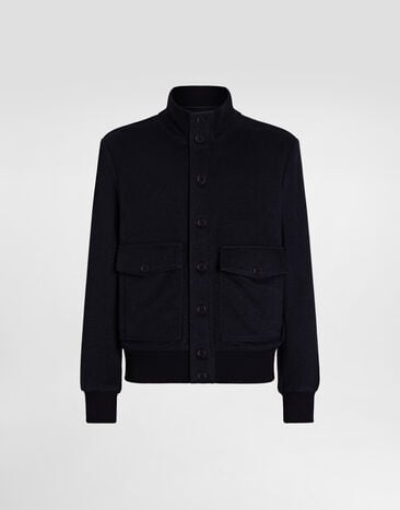 Dolce & Gabbana Cashmere jacket Grey G9BIBTFU2D1