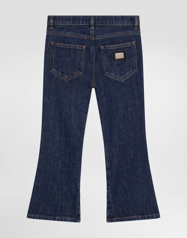 Dolce & Gabbana Pantalon 5 poches en denim  Multicolor L52F70LDD34