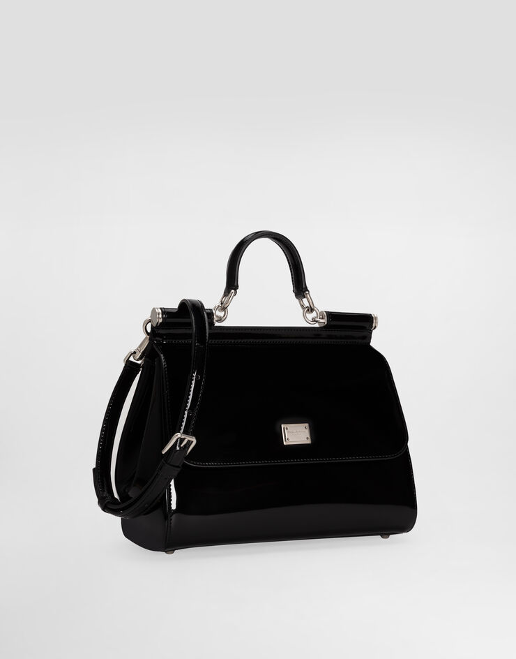 Dolce & Gabbana Bolso de mano Sicily grande Negro BB6002AI413