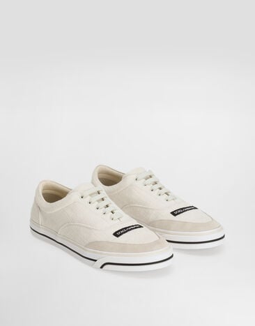 Dolce & Gabbana Sneaker DG Sailing aus Leinen Multicolor CS2399A0332
