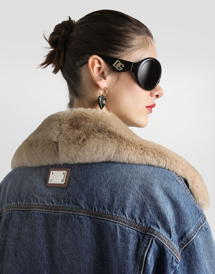 Dolce & Gabbana Denim jacket Multicolor F9S89DG8NV4