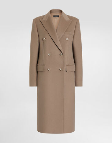 Dolce & Gabbana Double-breasted cashmere coat Dolce & Gabbana Double-breasted cashmere coat Beige F0W3BTFU2D1