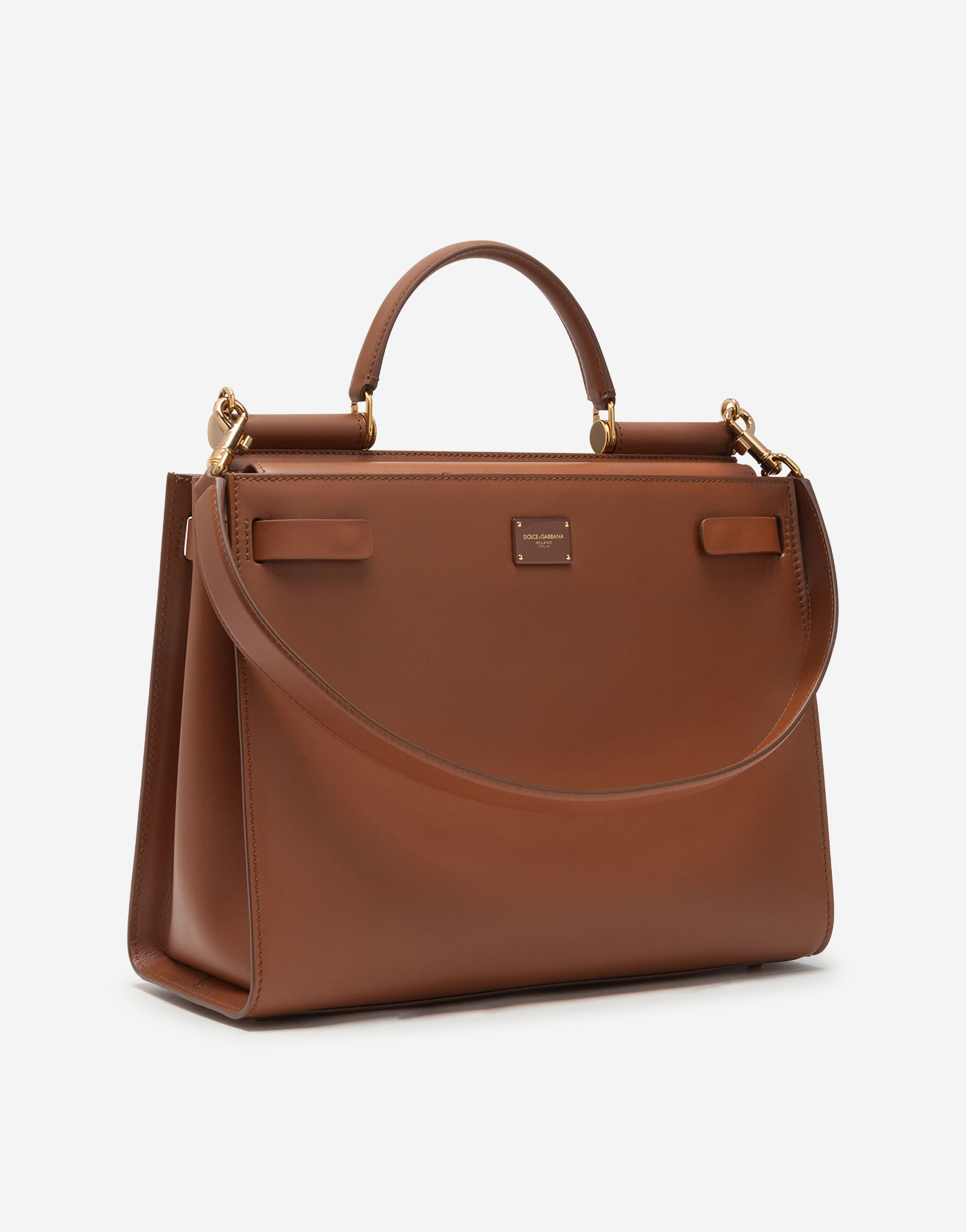 Large calfskin Sicily 62 bag