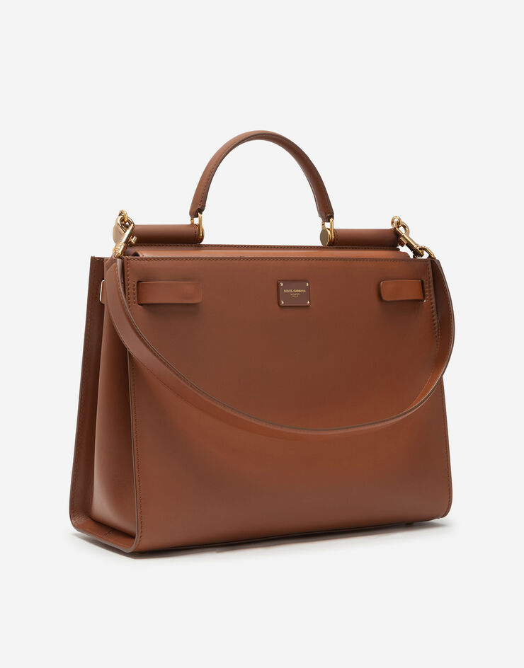 Dolce & Gabbana Large calfskin Sicily 62 bag BEIGE BB6624AV385