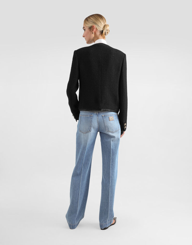 Dolce & Gabbana 熨烫褶裥宽松款丹宁牛仔裤 多色 FTC8CDG8MB2