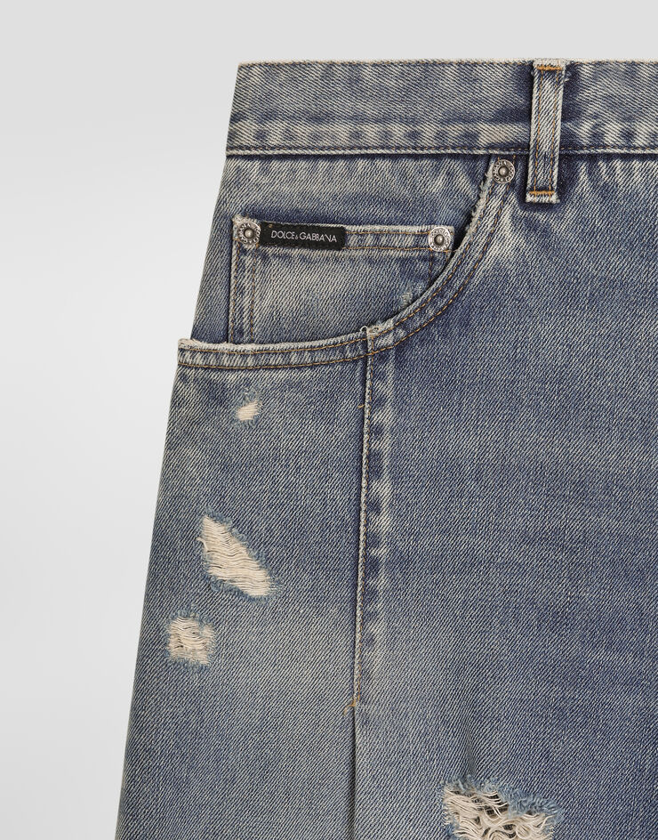 Dolce & Gabbana Denim trousers Dolce & Gabbana Denim trousers Multicolor GP16UDG8QE7