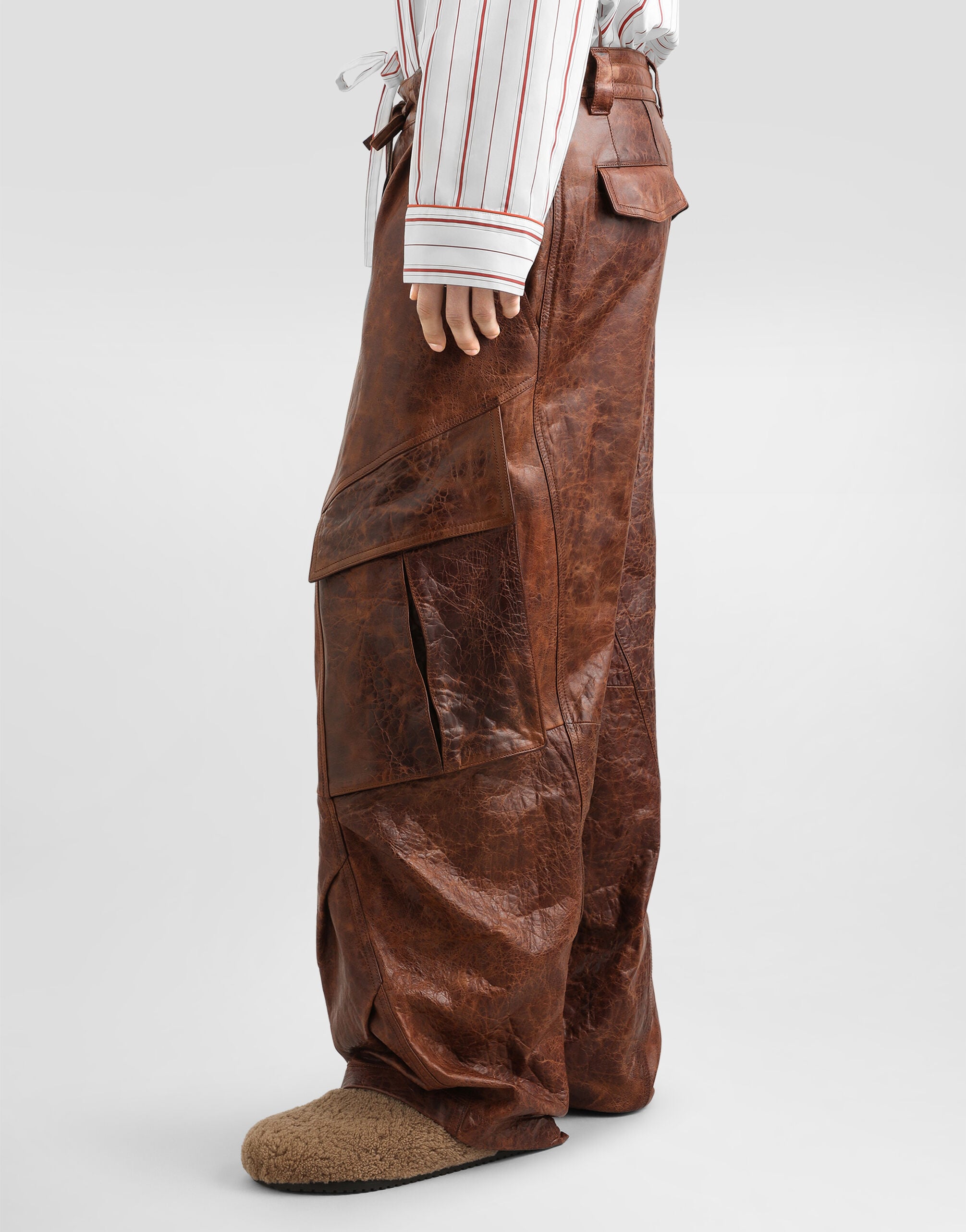 Lambskin trousers - thumbnail 5