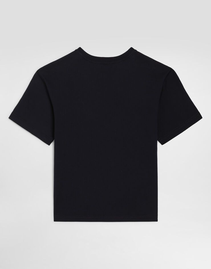 Dolce & Gabbana Jersey t-shirt with logo  L4JTHVG7P8B