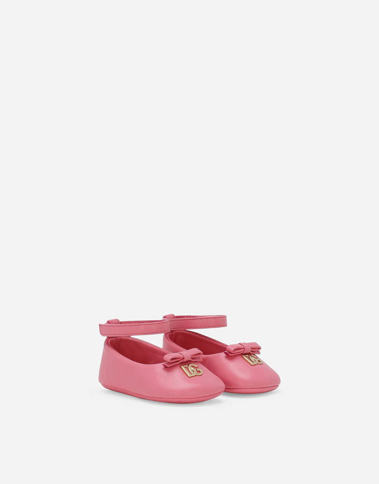 Dolce & Gabbana Bailarina de napa Rosa DK0065AB793