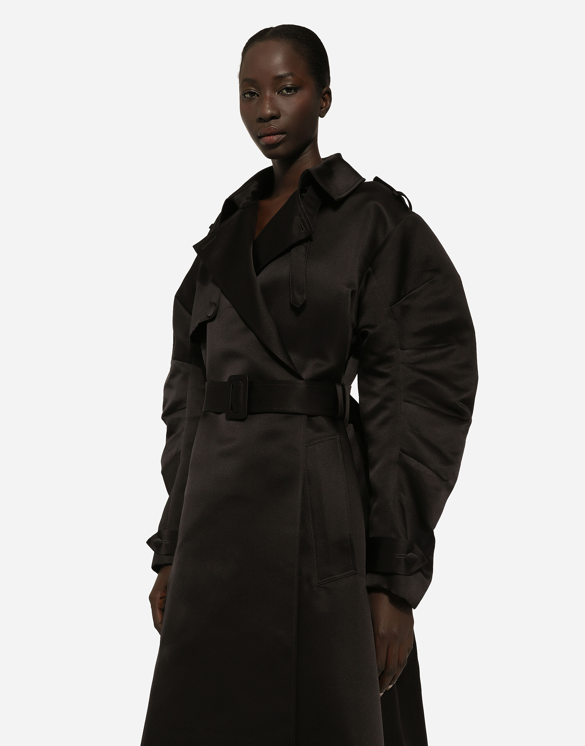 Dolce gabbana trench coat top