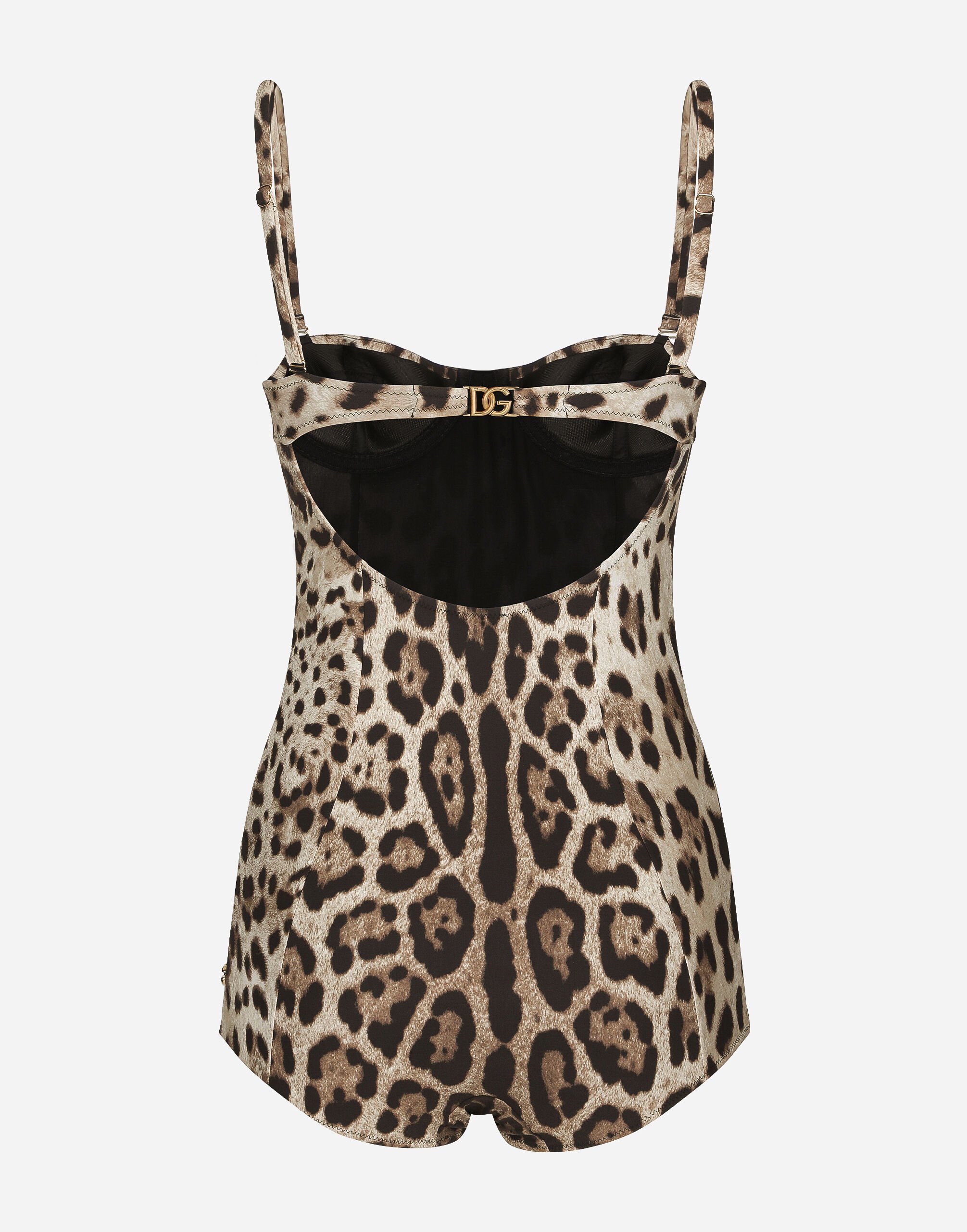 Dolce and gabbana leopard swimsuit outlet