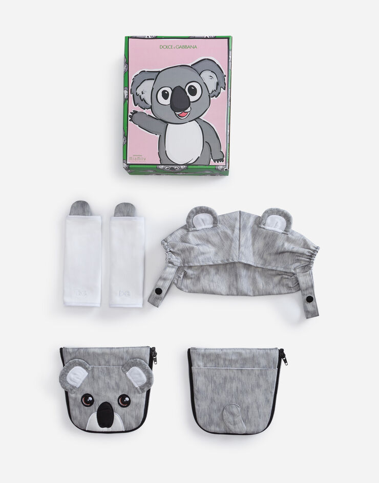 Dolce&Gabbana Чехол к рюкзаку-переноске для ребенка с принтом «коала» РАЗНОЦВЕТНЫЙ LCJA09G7QUD
