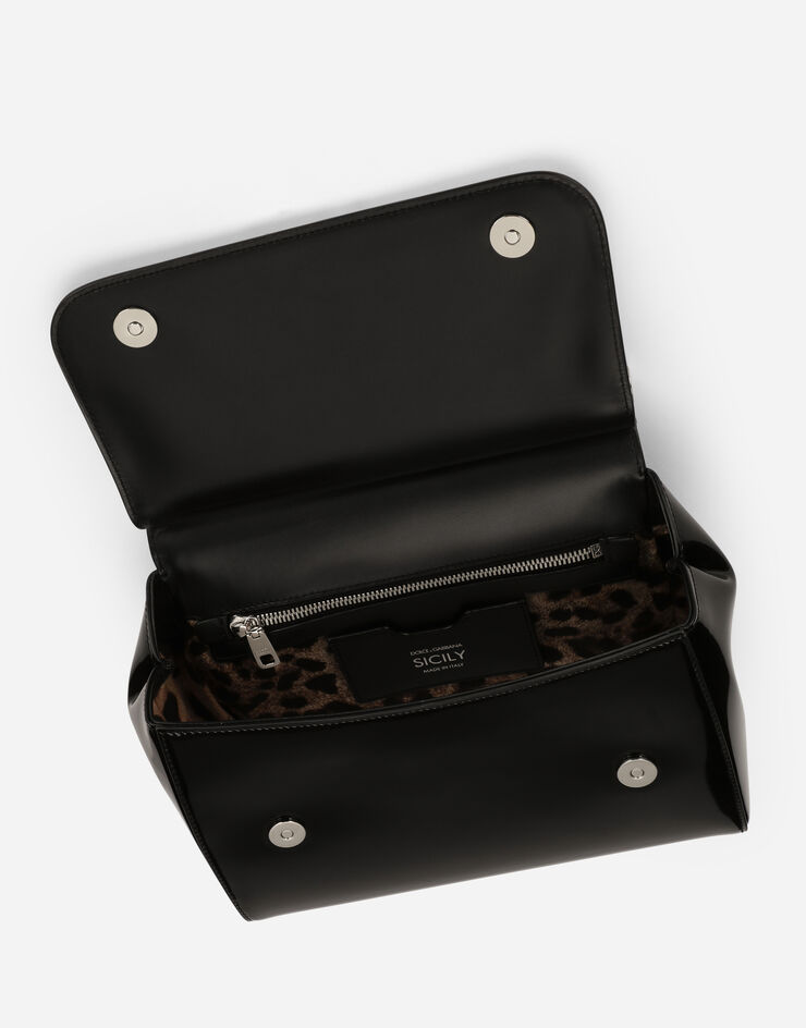 Dolce & Gabbana KIM ドルチェ＆ガッバーナ ハンドバッグ シシリー ラージ ブラック BB6002AI413