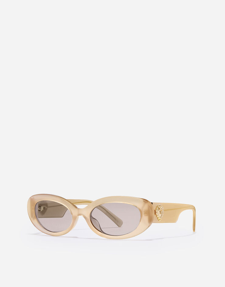 Dolce & Gabbana DG Devotion Sunglassess Dolce & Gabbana DG Devotion Sunglassess Opal beige VG4537VP993