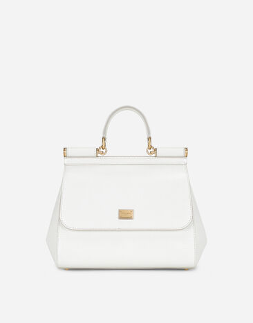 Dolce & Gabbana Bolso de mano Sicily grande Blanco BB6002A1095