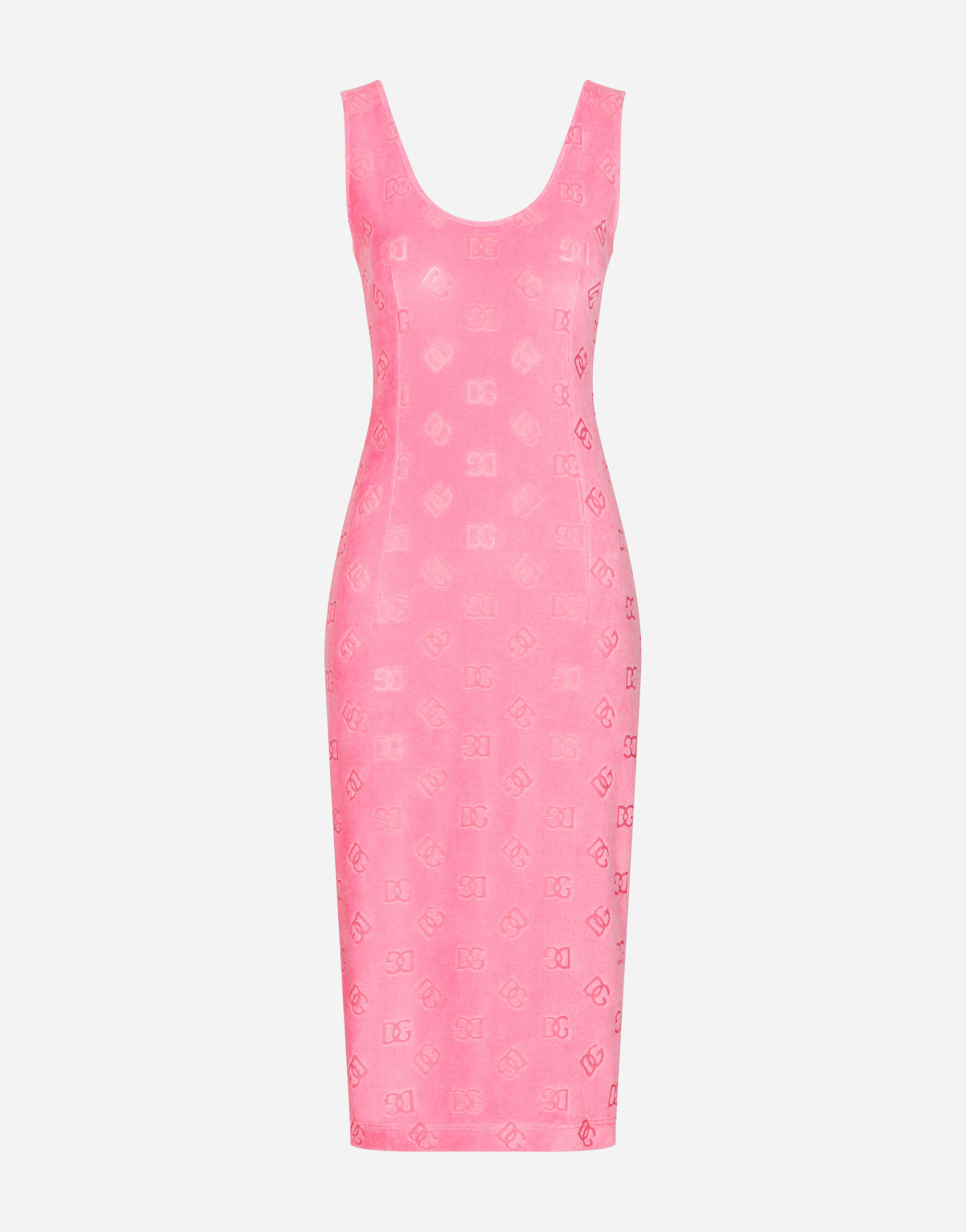 Dolce gabbana pink dress deals
