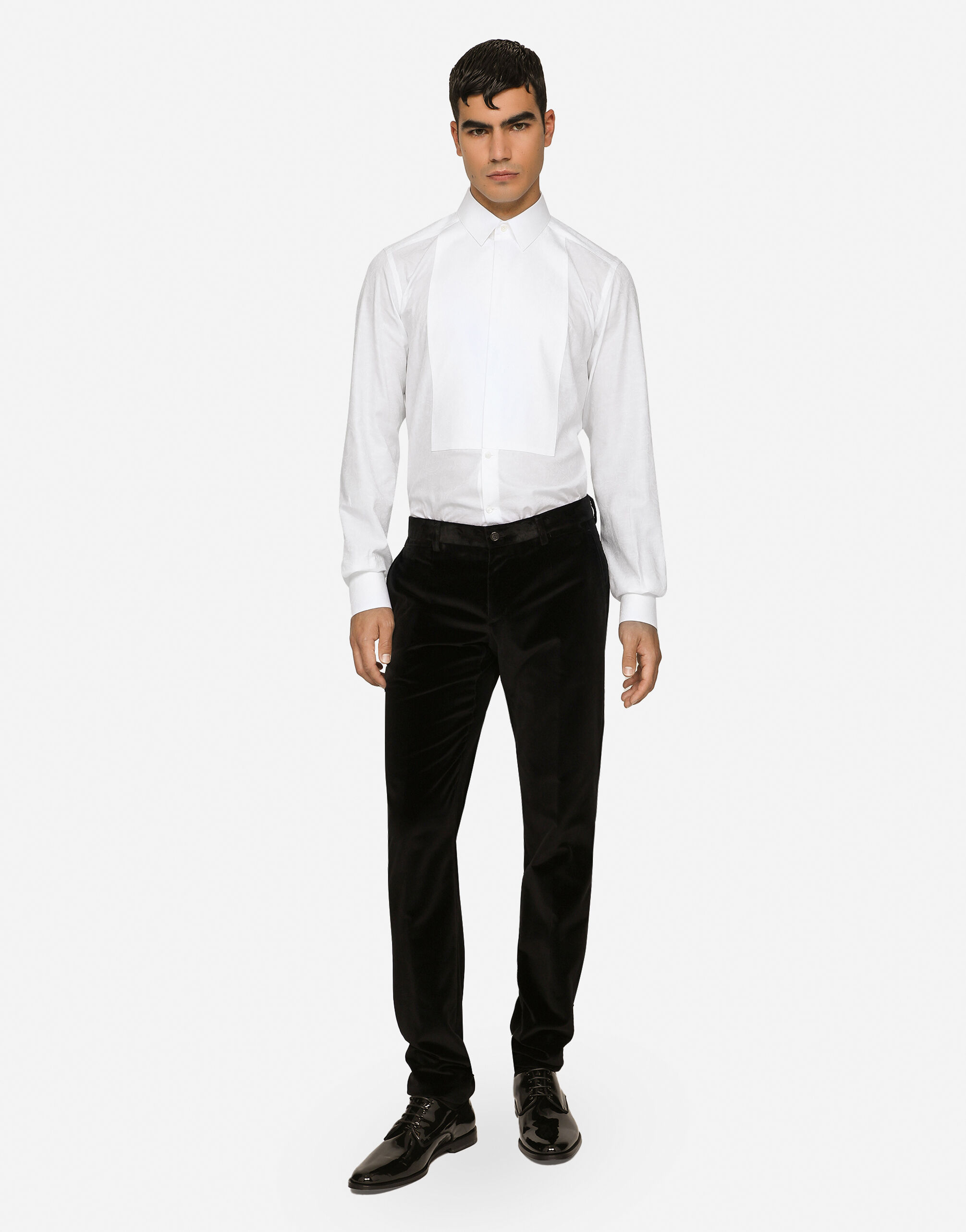 Black velvet discount dress pants