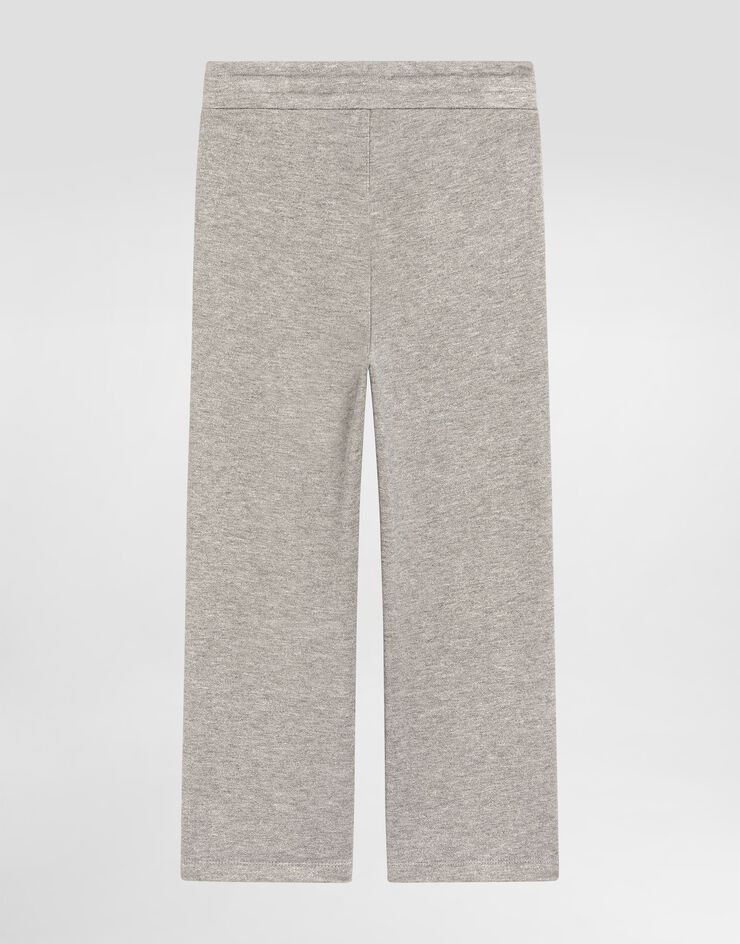 Dolce & Gabbana Lurex fleece trousers Dolce & Gabbana Lurex fleece trousers Silver L5JPH2HU7WD