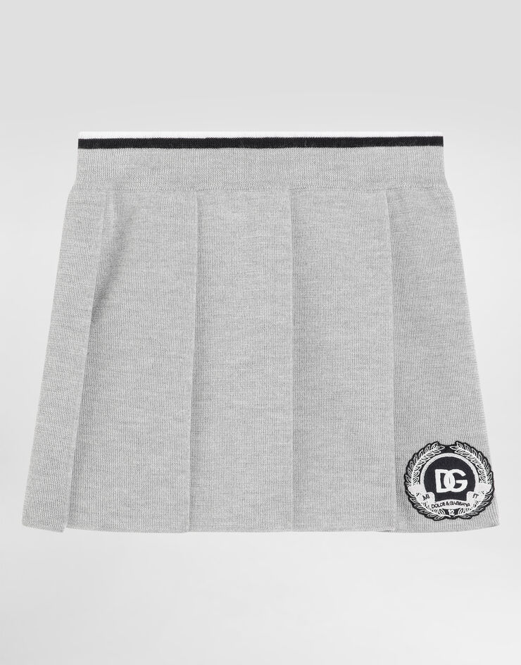 Dolce & Gabbana knit skirt Grey L5KI06JDVB7