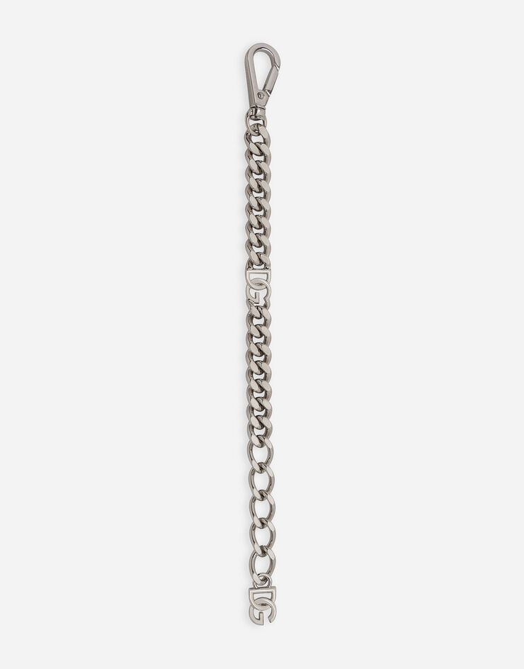 Dolce & Gabbana Pulsera con logotipo DG Plateado WBQ5M1W1111
