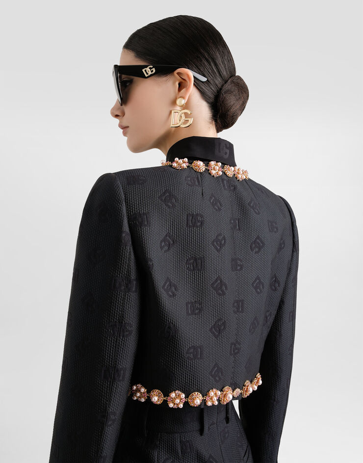 Dolce & Gabbana Cotton jacket Black F27DTZGDCSR