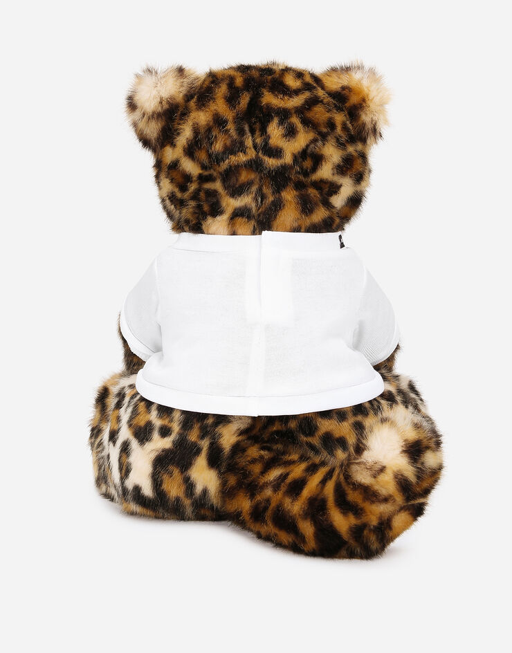 Dolce & Gabbana Plüschtier Maskottchen Leo aus Kunstfell Mehrfarbig LCJB72G7NZK